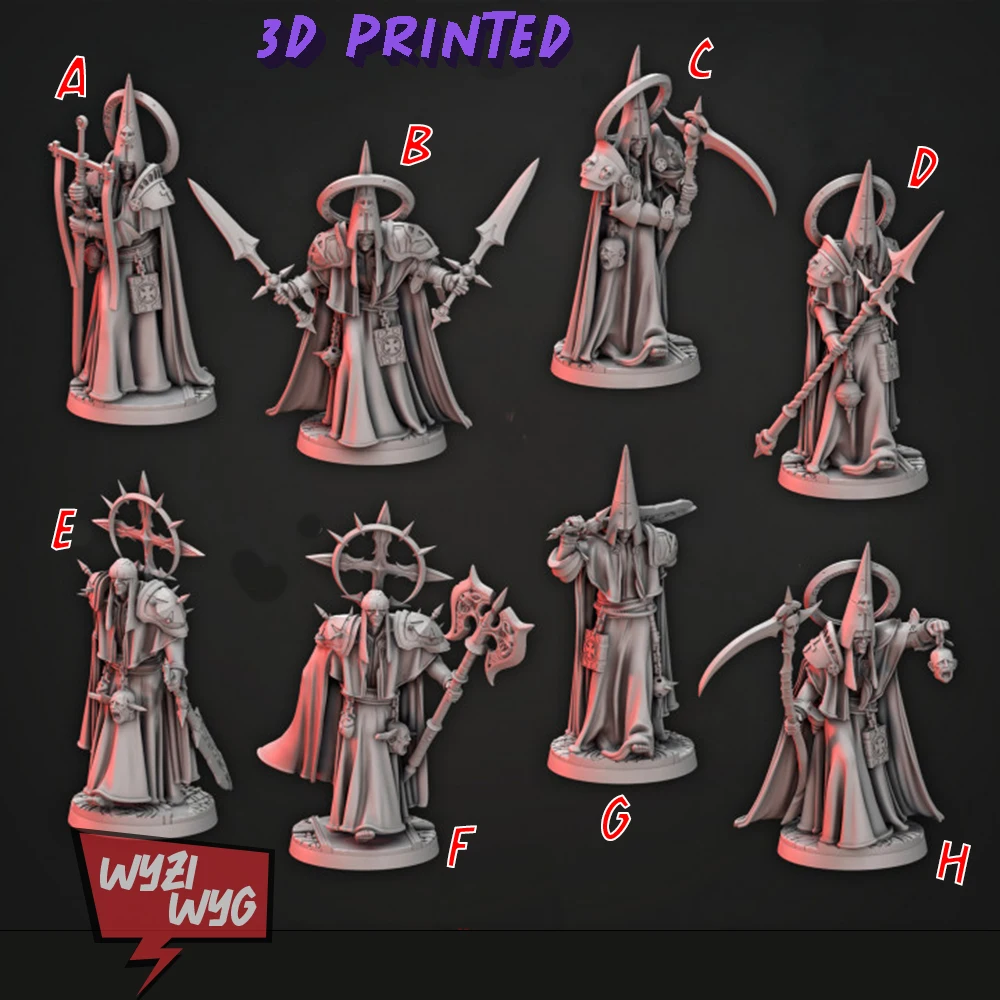 

Foul Priest D&D, Blood Monster Beast DnD, Plague Figure, HD 3D Printed Resin Model, Action Tabletop Wargame DnD TRPG