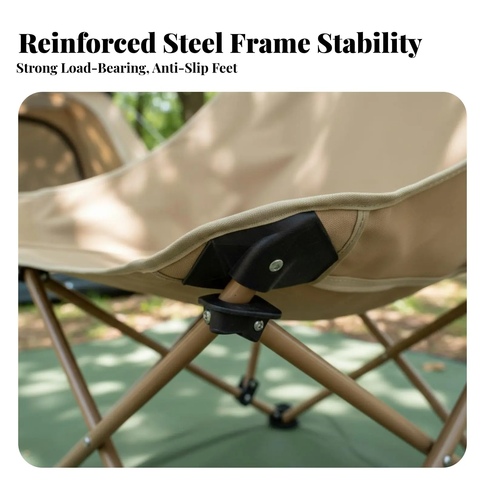 

Низкое кресло-луна Lowform High Spinerest: легкая складная мебель для кемпинга, рыбалки, пикников, пляжа
