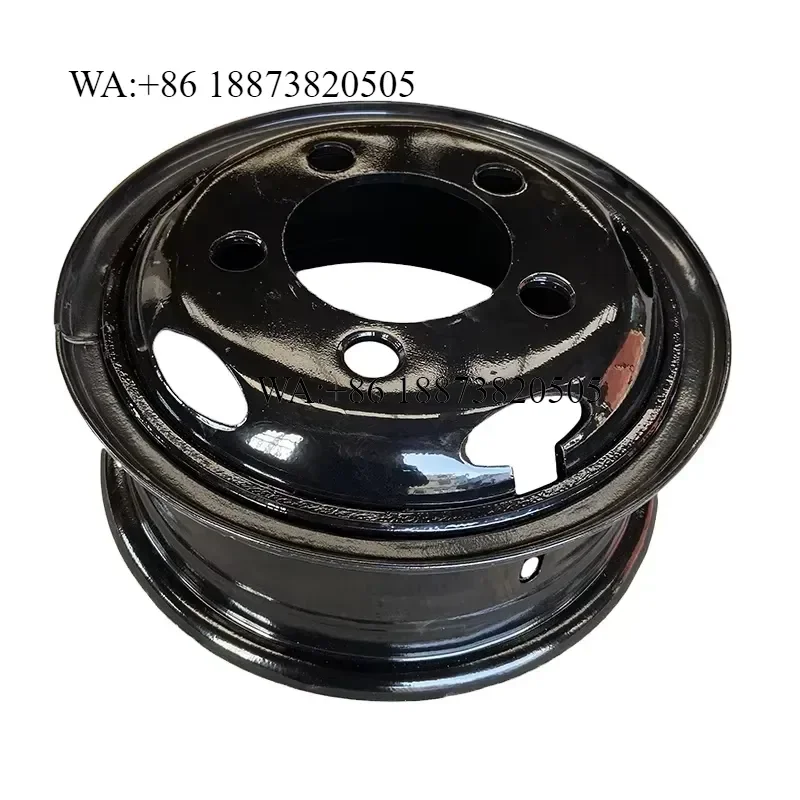 High Quality 5.50F-16 Custom Steel Wheel Rim for Truck Trailer Compatible with 750-16 Tires Durable Replacement Part