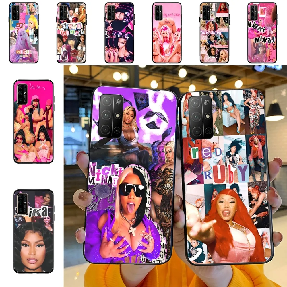 Singer Nicki Minaj Phone Case For Huawei Honor 10 lite 9 20 7A 9X 30 50 60 70 pro plus Soft Silicone Cover