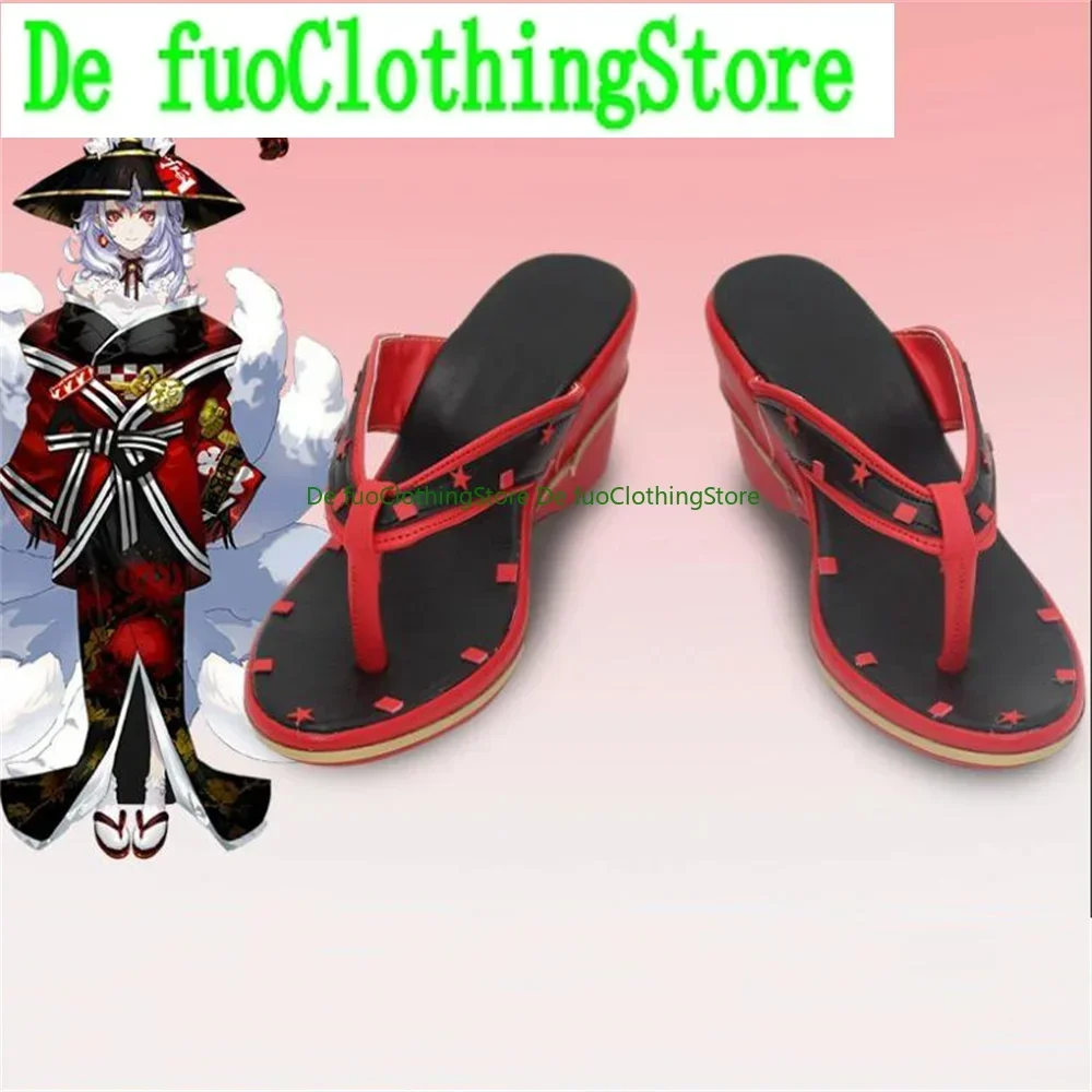 

Nina Kosaka Virtual YouTuber VTuber Обувь для косплея Сапоги Игры Аниме Хэллоуин Рождество DefuoClothing Магазин обуви