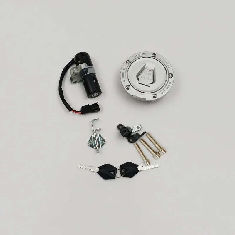 CFMOTO 250SR CF250‑6 Motorcycle Full Lock Set Ignition Switch Fuel Tank Cap Complete Lock Assembly