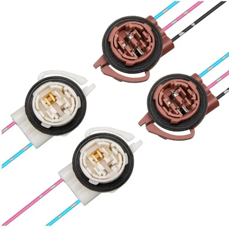 1pcs T25 3156 3157 Female Socket Car Lamp Lights Adapter Connector LED Socket Adaptor