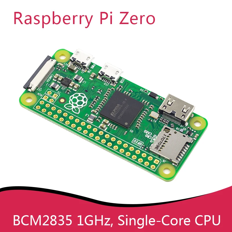 

Новая оригинальная версия Raspberry Pi Zero Board 1.3 с одноядерным процессором 1 ГГц, 512 МБ ОЗУ или комплектом Zero