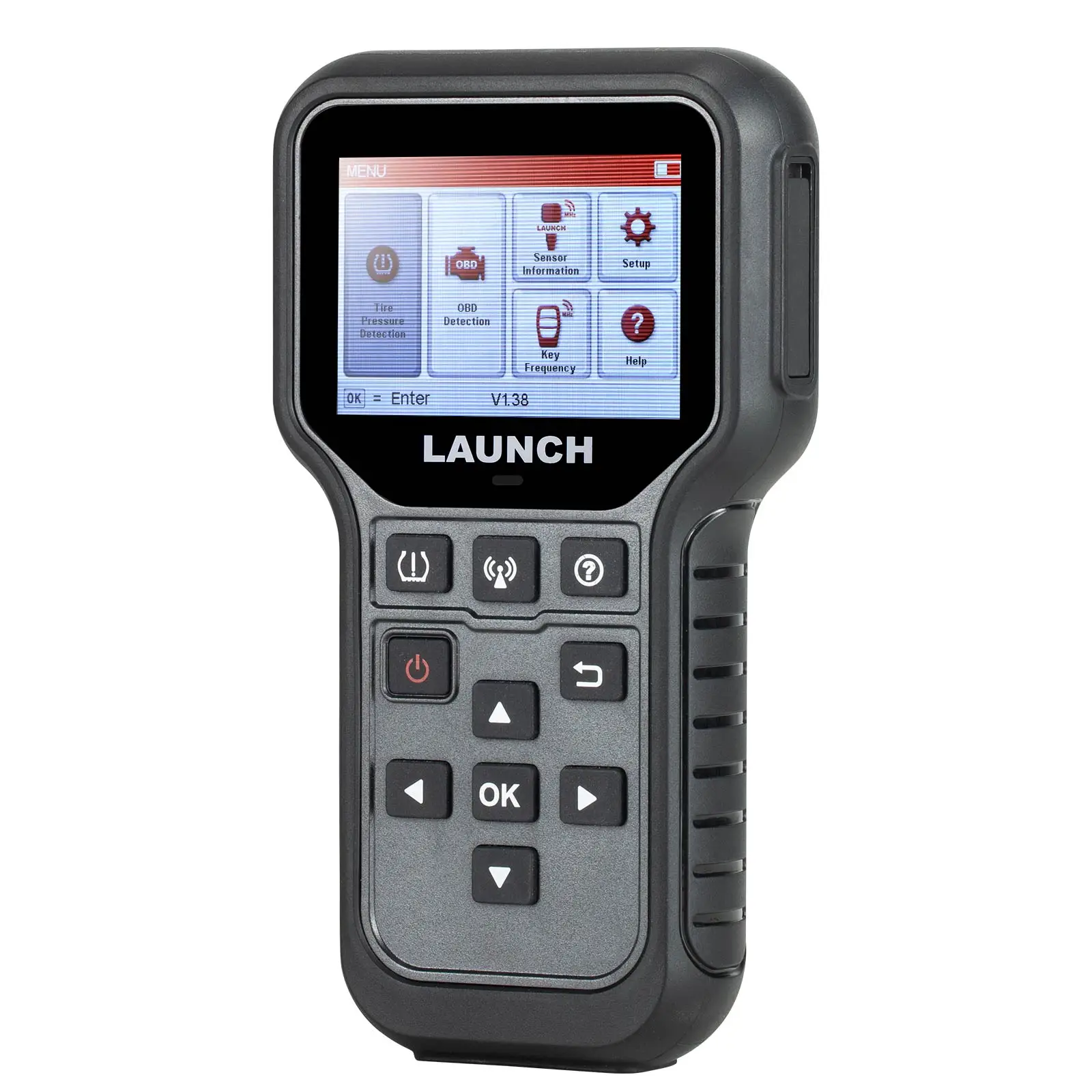 Launch X431 CRT5011E TPMS Relearn Tool Tire Scanner 315/433MHz Support Read/ Activate/ Programming/ Relearn/ Reset/ Key Fob Test