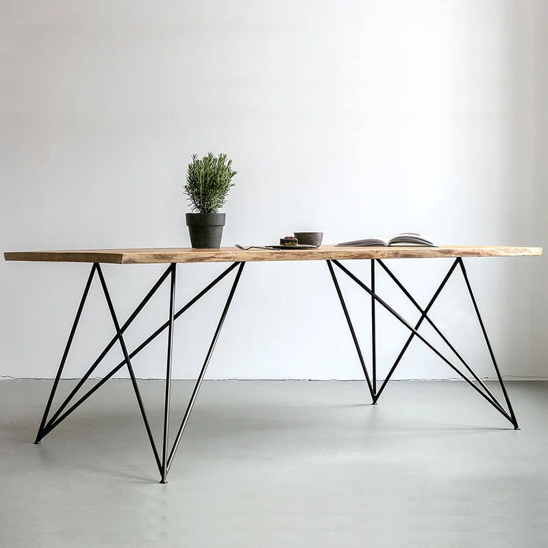 

Nordic Desktop Desk Company Staff Office Reception Negotiation Conference Table Simple Household Desk Computer Desk