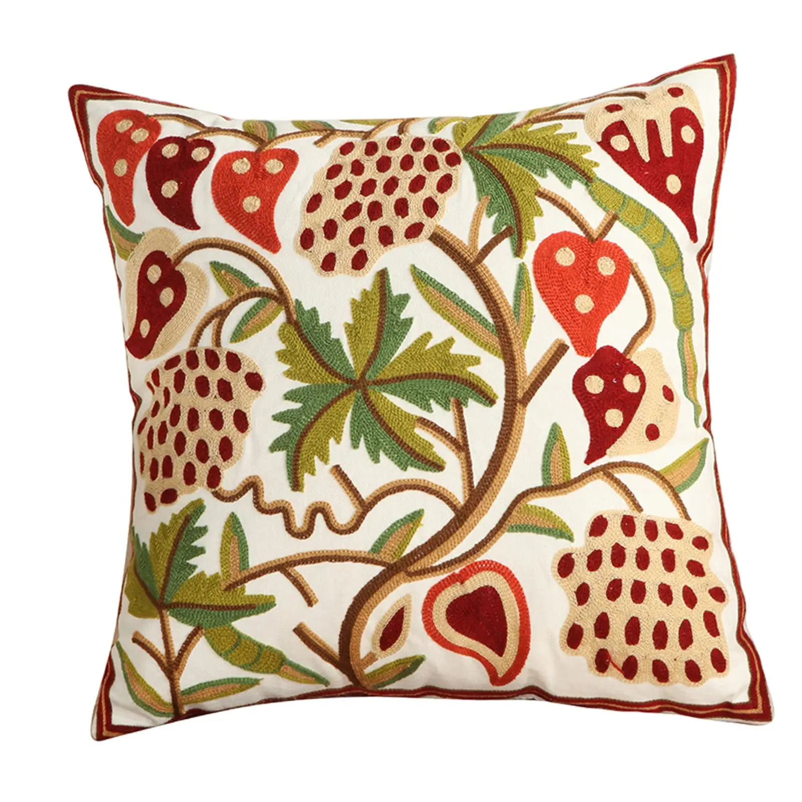 Pillowcase Soft 45 x 45 cm Comfortable Home Decoration Decorative Square Pillow Cover for Car Couch Living Room Bedroom Bed