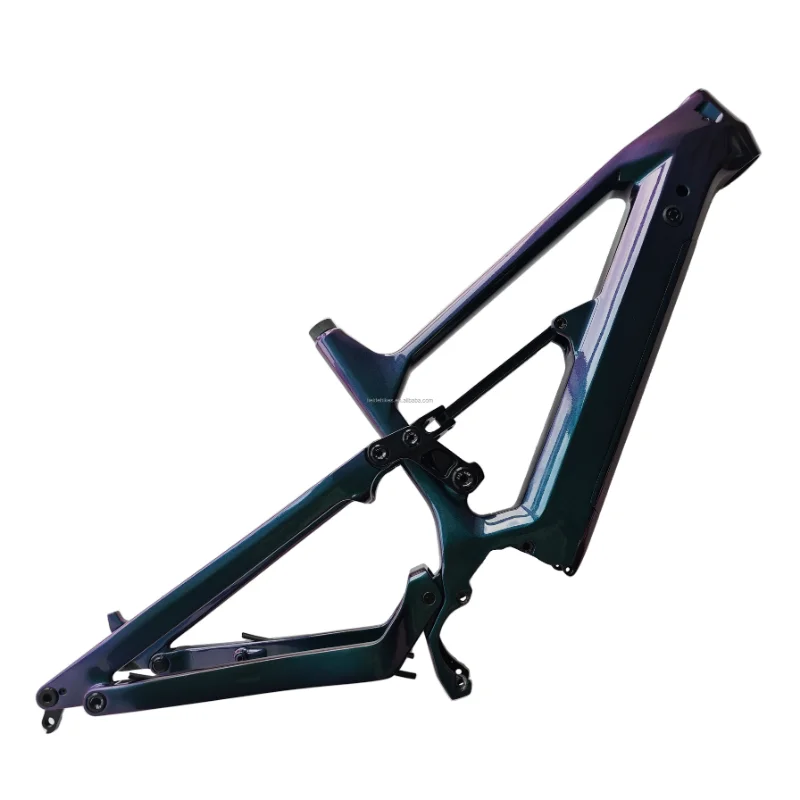 

Ebike Kit Full Suspension Carbon Fiber 29er*2.6 Enduro Electric Mountain Bike Chameleon Carbon Frame