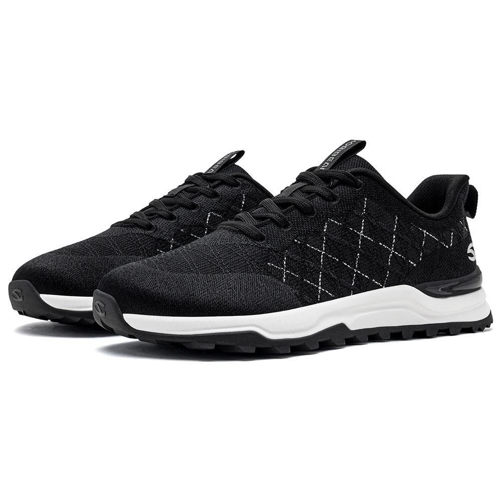 HOBIBEAR Unisex Laufschuhe mit breiter Zehenbox, atmungsaktive Mesh-Strick-Sneaker, rutschfeste, leichte Freizeitschuhe zum Joggen – Detail 17