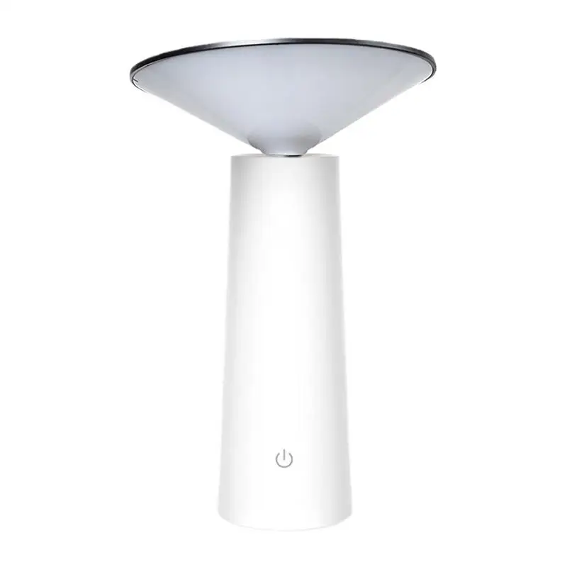 Dimmable Table Lamp Wireless Portable Nightlight Adjustable USB Charging 3 Color Temperatures Movable Cordless Led Desk Light