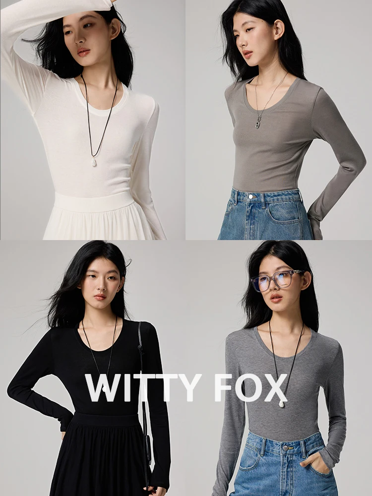 

Женский трикотаж WIT Soft 0 Prure ocell Camere: ультратонкий, облегающий, с U-образным вырезом, комфортный и дышащий.