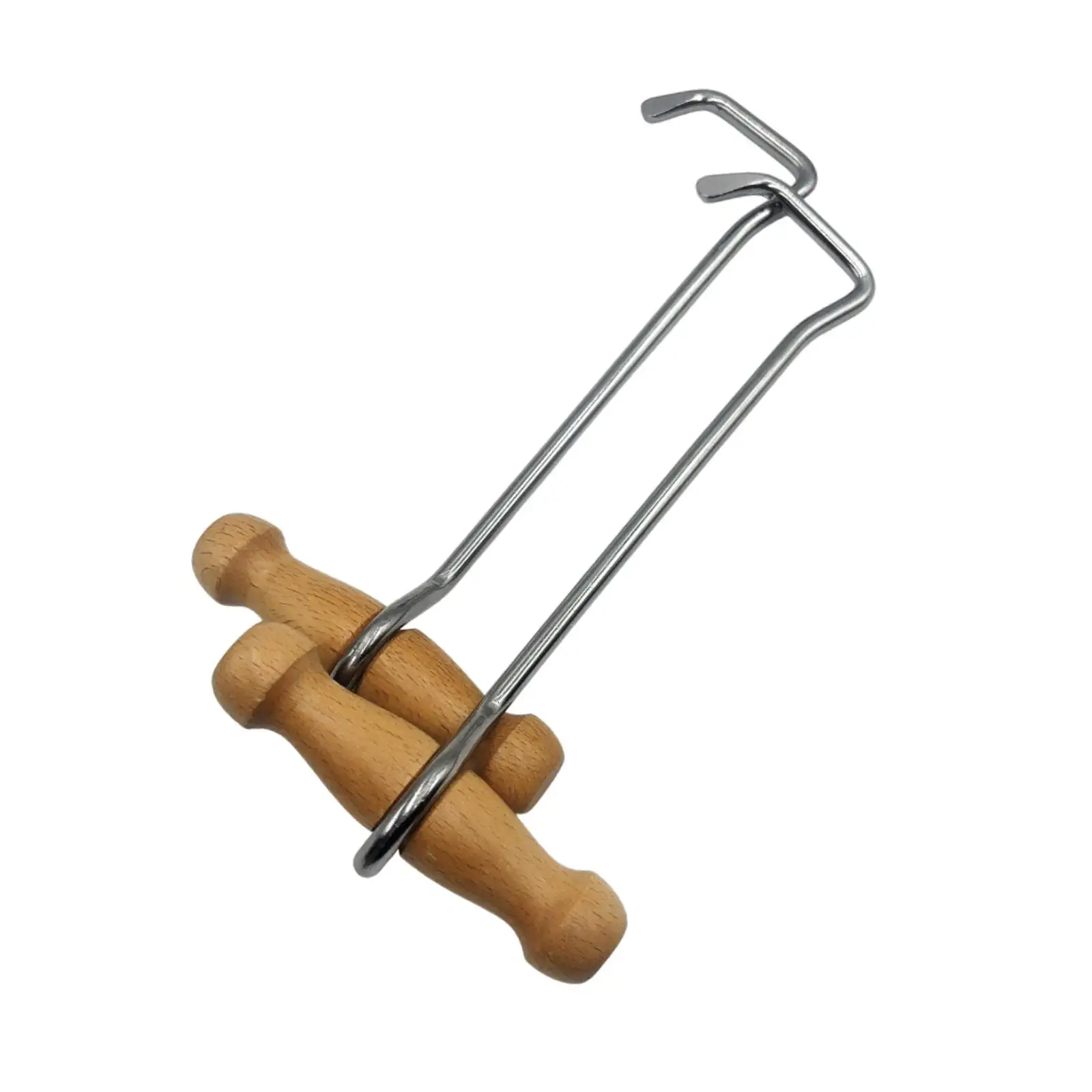 Horse Riding Equipment Wooden Boot Hooks Pullers Portable Easy Grip for Equestrian Stable Accessories
