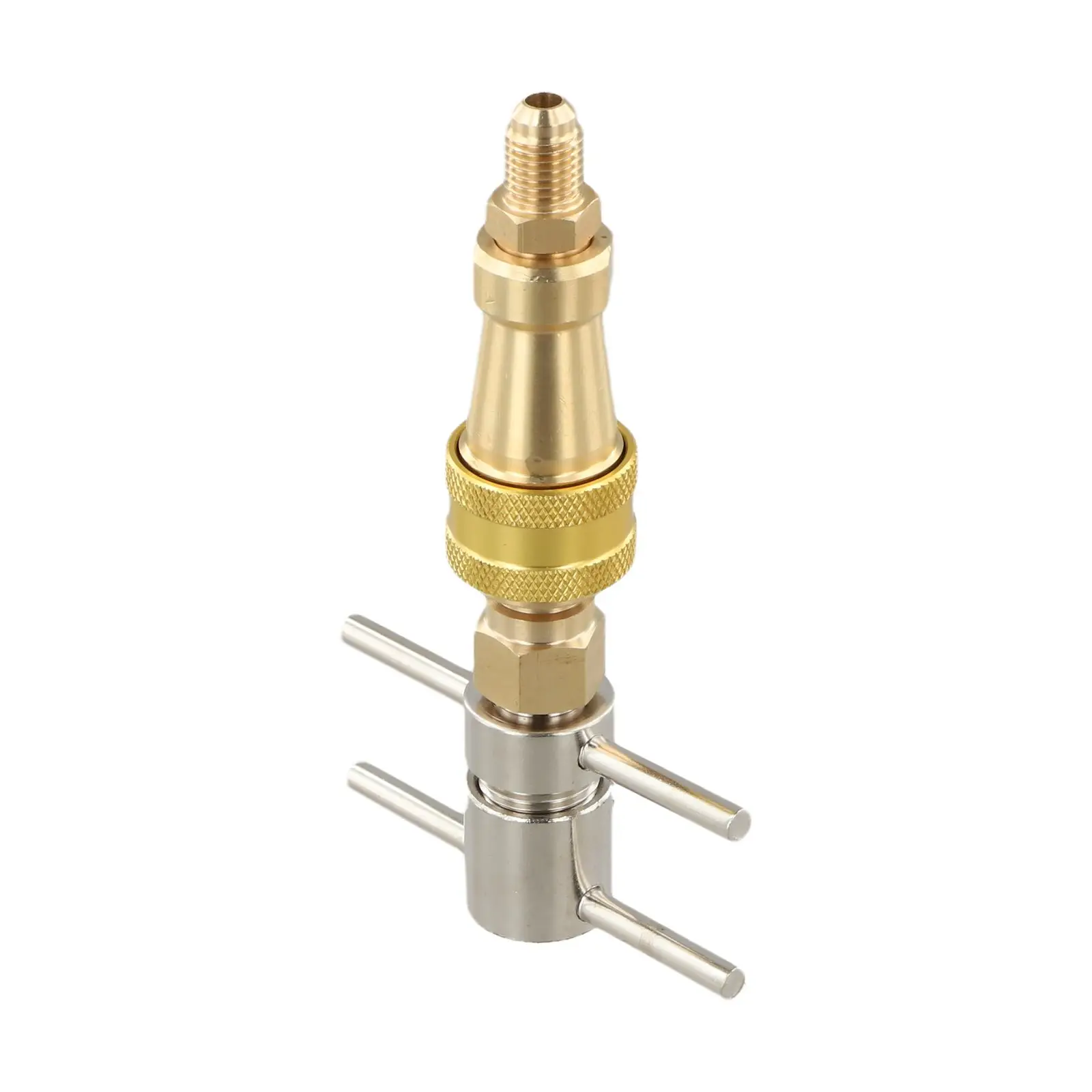 

1 4 Inch Coupling Brass Washer Home Maintenance Quick Connection Tool For Pipeline Connector Electroplated Iron Body