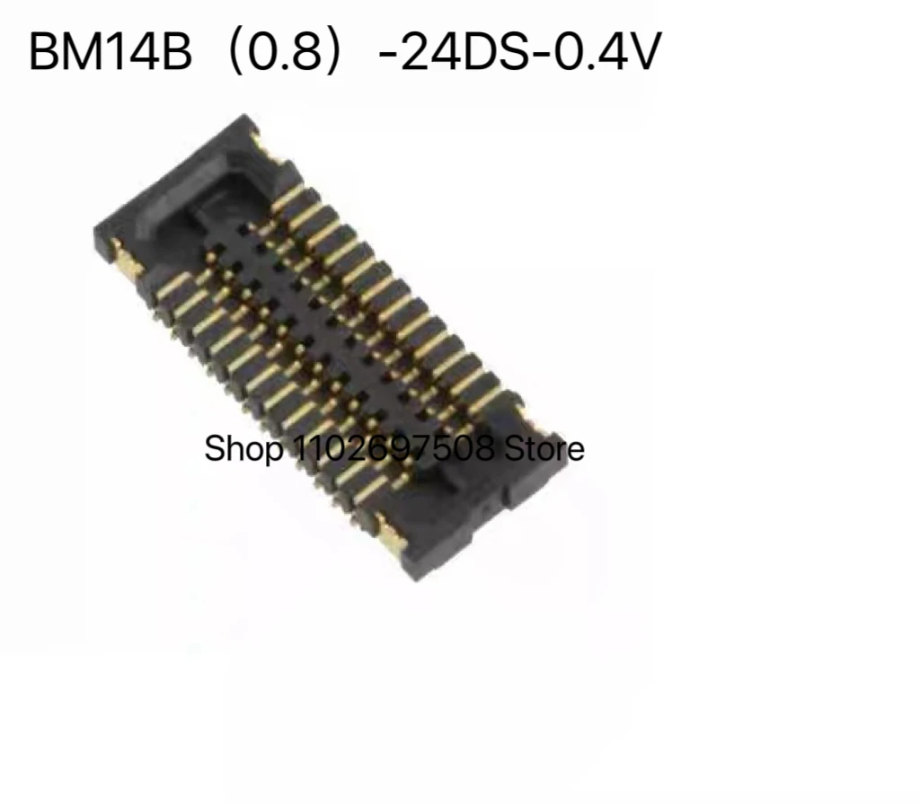

5pcs 100% New and Original BM14B(0.8)-24DS-0.4V 0.4mm Pitch 24 Position Receptacle Board to Board & Mezzanine Connectors