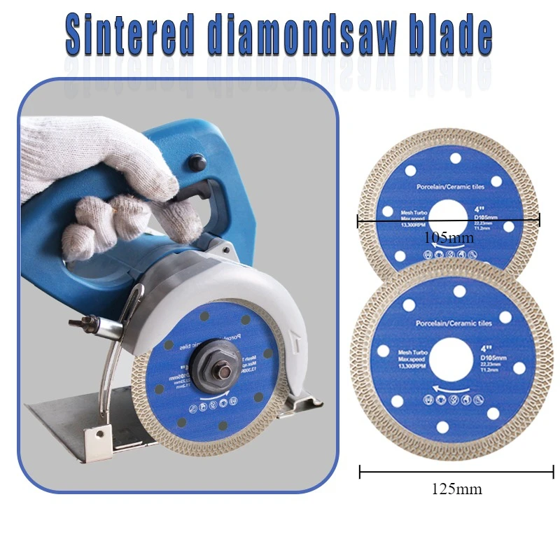 

Алмазная пила 105 125 мм, керамогранит, керамический гранит, мрамор, режущие лезвия для угловой шлифовальной машины, специальный открывалка для камня
