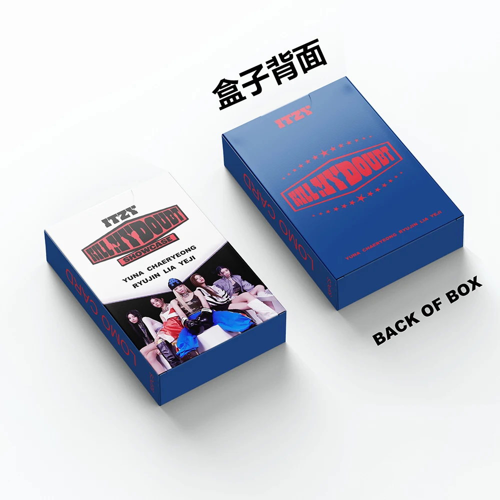 55Pcs/Set Kpop ITZY New Album KILL MY DOUBT Lomo Cards 2024 Season Greetings Photo Print Cards Fans Gifts Collection