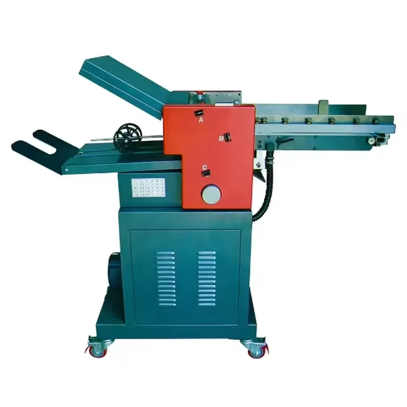 CE Certificate WD382S High Quality Multiple Folding Leaflet Multipurpose Paper Folding Machine