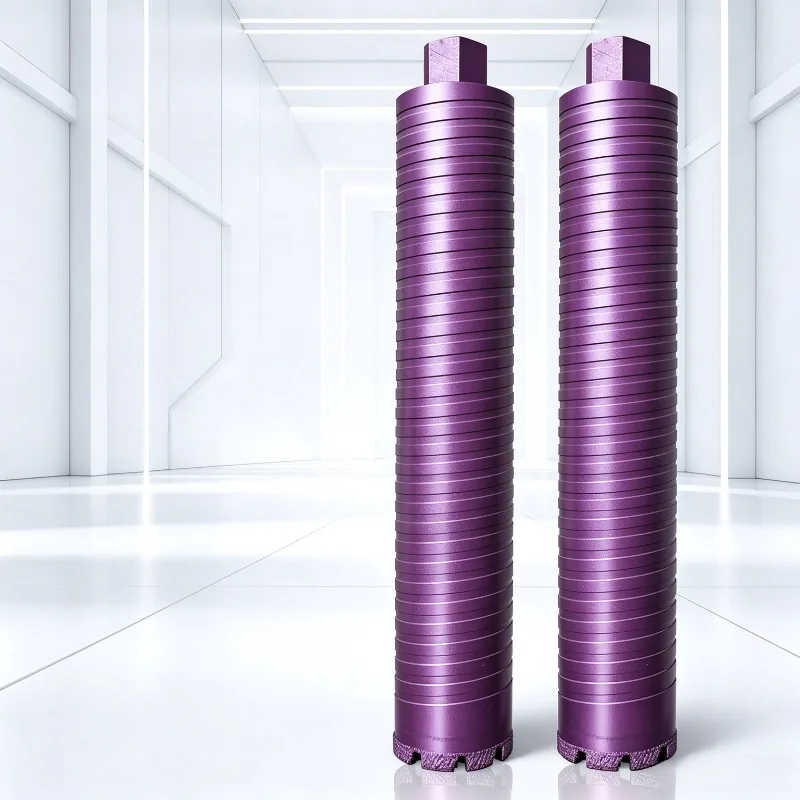 Vacuum Brazed Diamond Core Drill Bit Concrete Lightweight Wet and Dry Use Drills Quickly Hole Making Wall Sharp Water Drill Bit