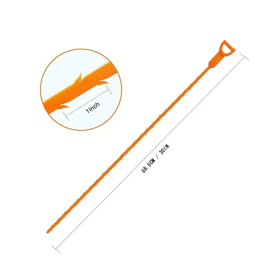 

5 шт., инструменты для удаления засора для слива волос, гибкий набор для очистки змей для раковины, ванной комнаты и душа