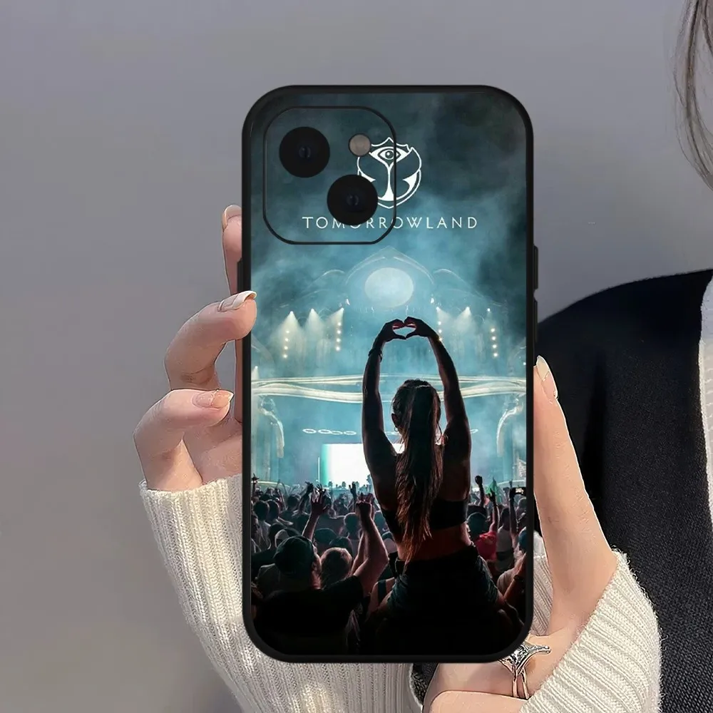 Belgium Music  Festival Tomorrowlands Phone Case For iPhone Mini 11 12 13 14 15 Pro XS Max X Plus SE XR Shell