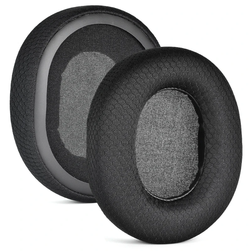 

Headphone Mesh Earpads for Arctis 1 3 5 7 9 Headset Thick Sponge Ear Cushion Mesh Fabric Earcups Headphone Accessory