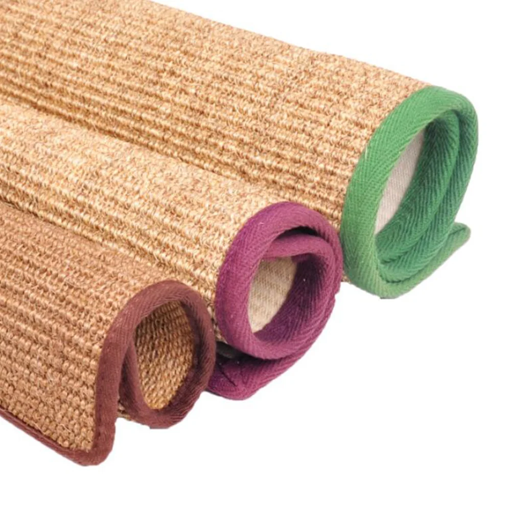 

Small Cat Scratch Mat Sisal Pad Soft Comfortable Eco Friendly Cat Claw Grinder Sleep Mat Pet Supplies Pet Supplies