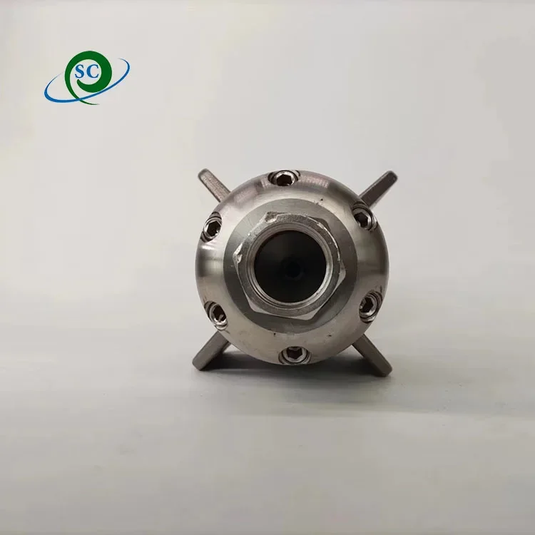 PG/1 فوهة تنظيف أنابيب الصرف الصحي الدوارة ذات الضغط العالي، فوهة تنظيف الخزان الدوارة