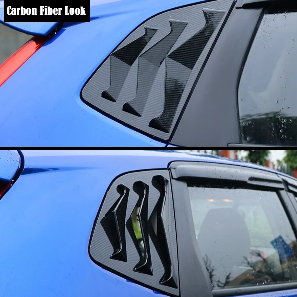 For Honda Jazz FIT GK5 2014 2015 2016 2017 2018 2019 Hatchback Rear Window Louvers Car Blinds Side Tuyere Louvers Vent