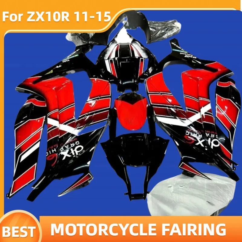 Motorcycle Fairing Kit ZX10R 2011 2012 2013 2015 for ZX 10R ZX-10R 11 12 14 15 Prime Street Sport 100% Fit Injection Bodykit