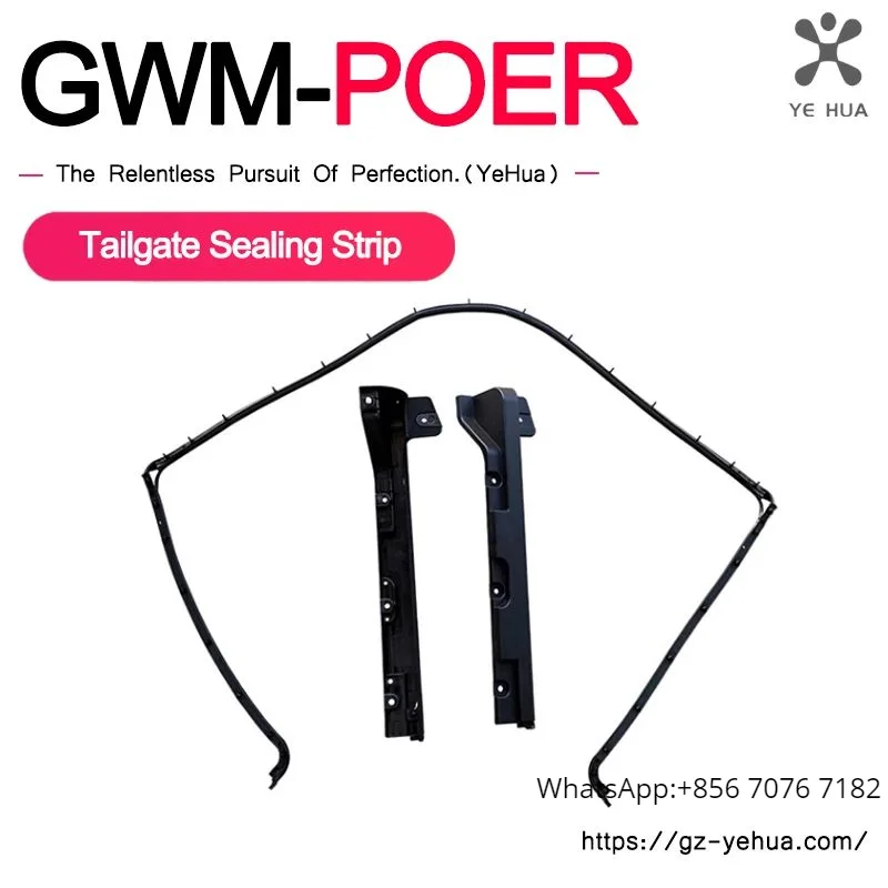 

Great Wall Poer Gwm Poer 2019-2023 Tailgate sealing strip Car accessories