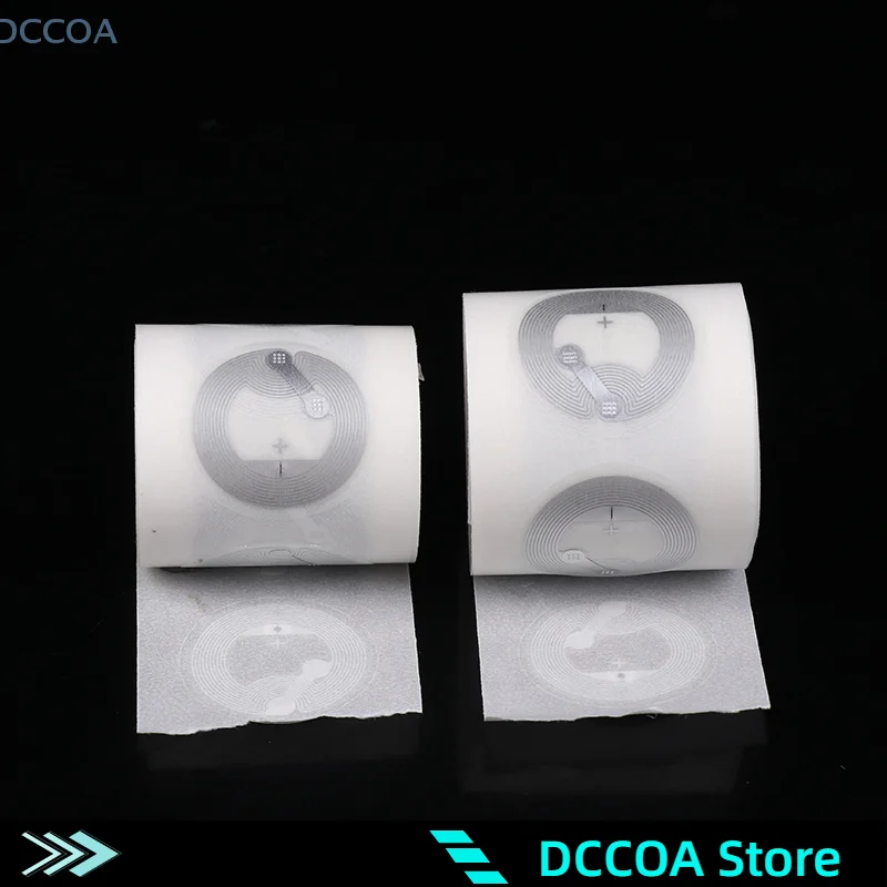 50/100Pcs แท็ก NFC Nfc215 ชิปป้ายสติกเกอร์ RFID อิเล็กทรอนิกส์ป้ายสติกเกอร์สําหรับ Access Control สมาร์ท Rewritable