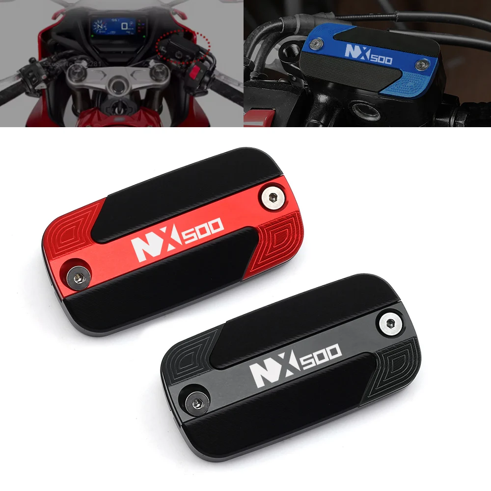 لهوندا Nx500 Nx 500 2024 2025 2026 سبائك الألومنيوم الجبهة الفرامل خزان غطاء حماية دراجة نارية الملحقات