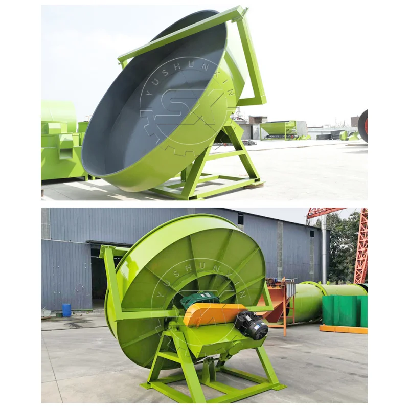 Automatic Organic Granulating Equipment Compound Fertilizer Granules Making Machine Disc Granulator For Sale