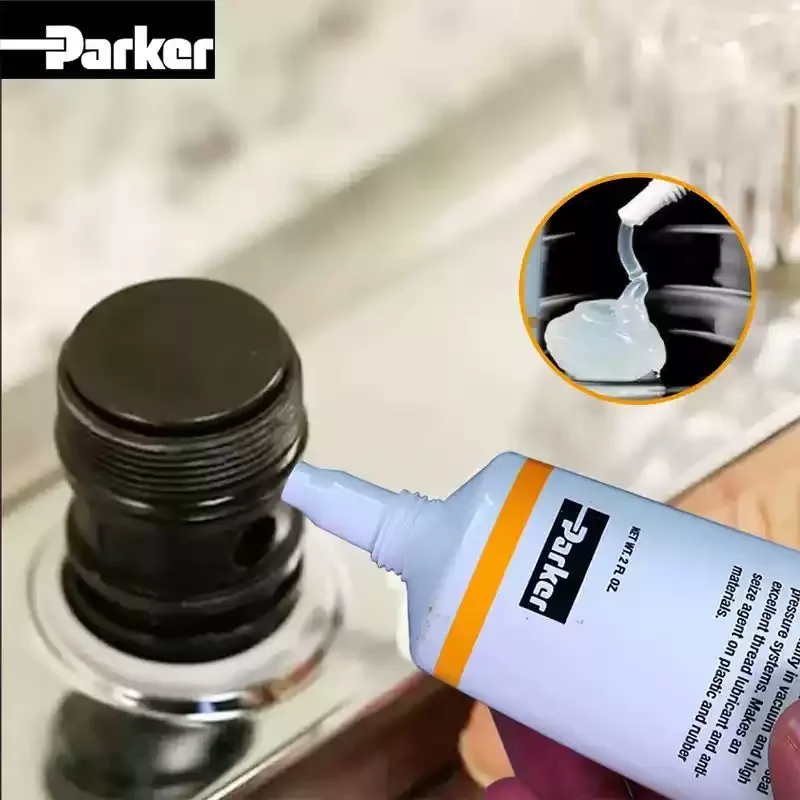 Parker Super O-Lube 884-2 High Viscosity Silicone Lubricant O-Ring Seal Lubricant for All Rubber Polymers