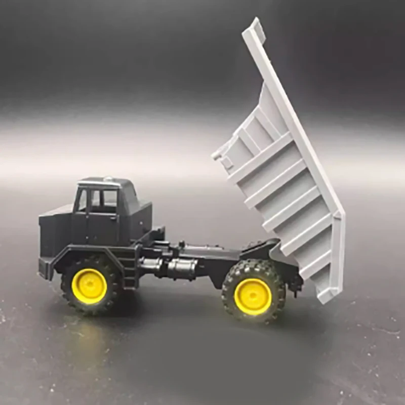 Wiging1:87 Escala Vehículo de minería grande Vehículo de ingeniería de metal Modelo de vehículo volquete automático Producto terminado Colección de pasatiempo