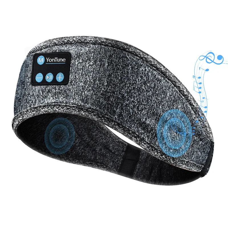 Bluetooth Earphones Sports Side Sleeping Headband Elastic Wireless Headphones Music Eye Mask Wireless Bluetooth Headset Headband