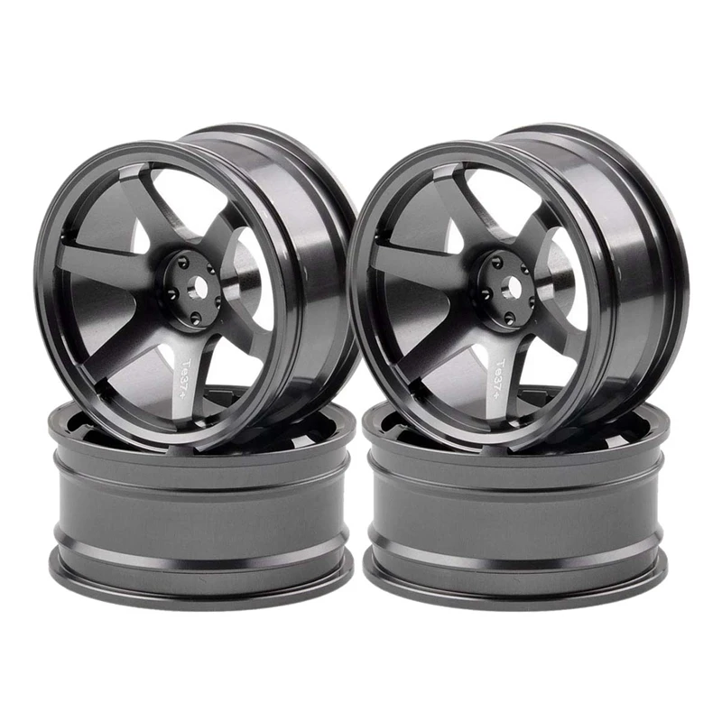 

4P Aluminum Alloy6 Spoke Wheel Rim For RC 1/10 On-Road 1052 Drift Sakura TE37+