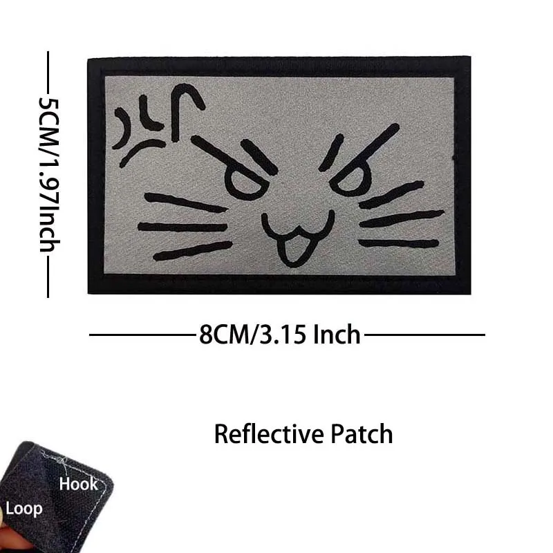 Cartoon Patches Hook and Loop Applique