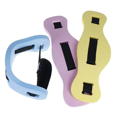 Imagen 2 del producto Cinturón de natación ajustable de EVA: ayuda de flotabilidad para niños/principiantes, anillo de cintura flotante con hebilla de liberación rápida