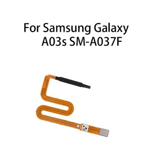 Bilashmart Home Button Fingerprint Sensor Flex Cable Samsung Galaxy A03s SM A037F