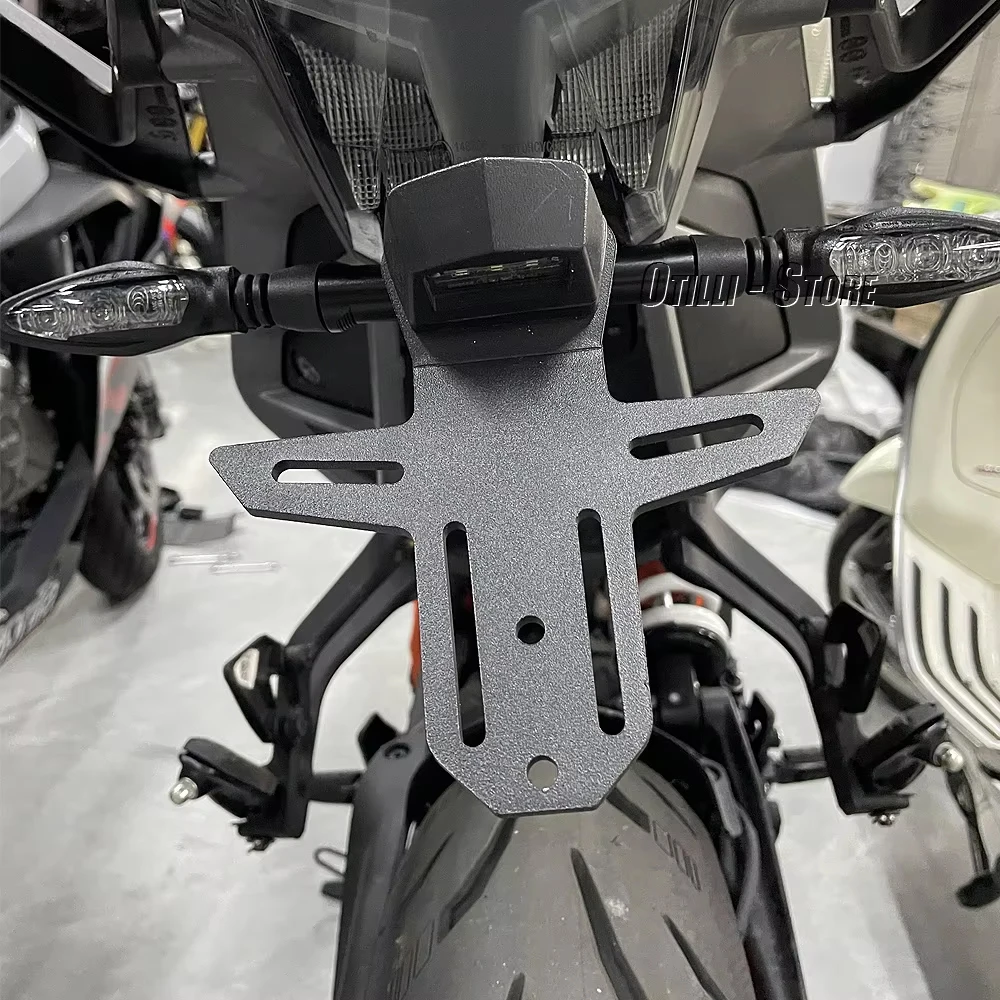 New For 390Duke 390 Duke DUKE 390DUKE 2024 Motorcycle License Plate Holder Fender Eliminator Registration Bracket Kit