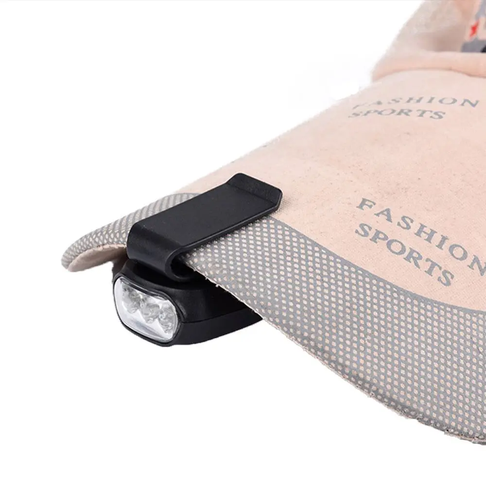 

Practical Rotatable 90 Degree Bright Clip-on Cap Lamp Clip-On Caplight Headlamp Hat Lamp