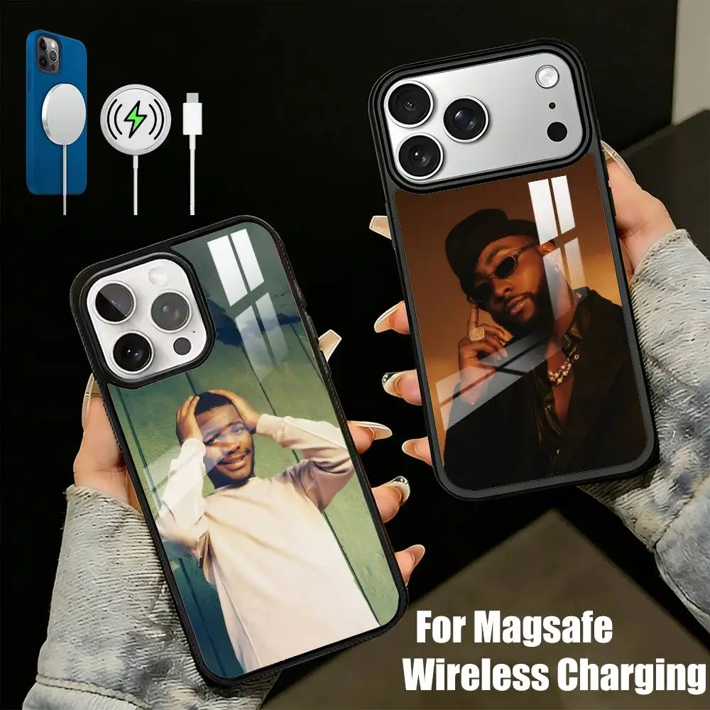

OBO D-David A-Adeleke-eeS Phone Case For iPhone17,16,15,14,13 Plus,Pro Max Magnetic For Magsafe Wireless Charging
