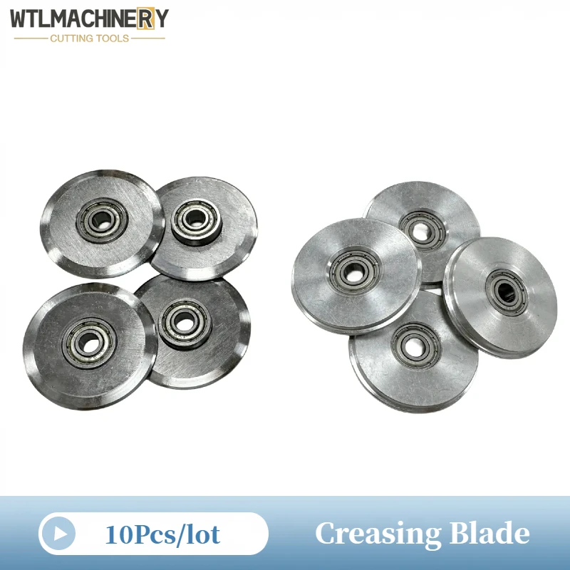 

10Pcs Creasing Blade 34x5mm Iron/aluminum For Electric Paper Creasing Machine Self-adhesive Marking Machine