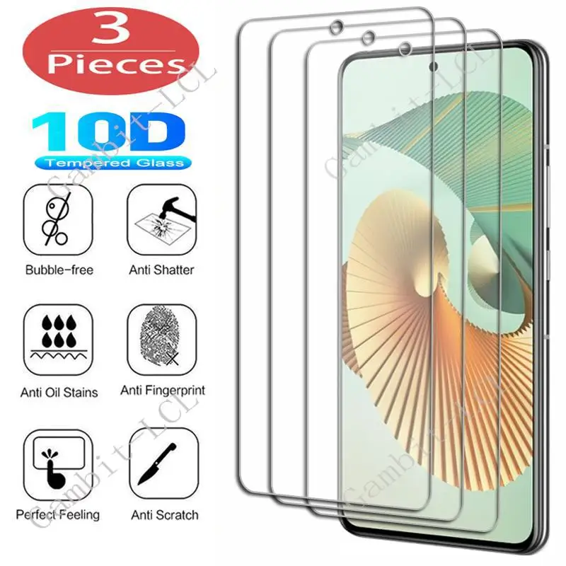3Pcs Tempered Glass…