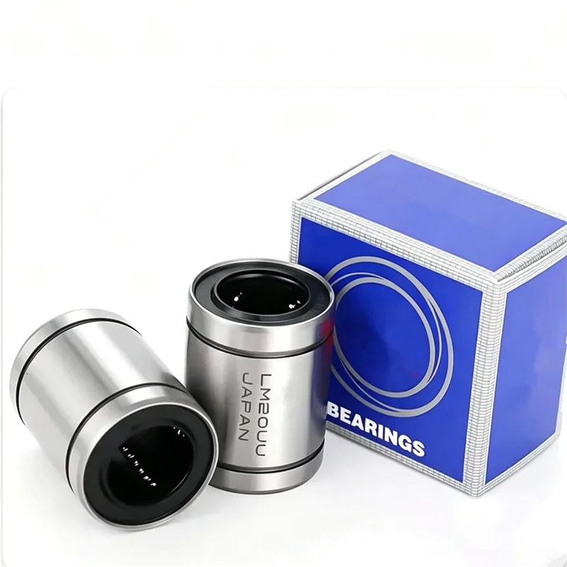 LM3UU~LM60UU LM3LUU~LM50LUU Japan LM Series Linear Bearings: UU Is The Standard Type, LUU Is The Extended Type LM8UU 8*15*24mm