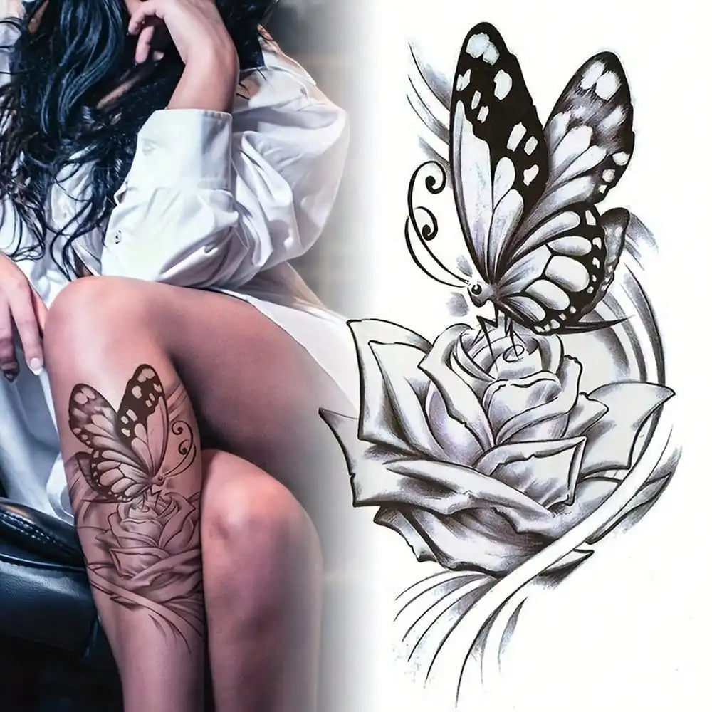 

1pc Arm Tattoo Sticker, Waterproof Half Arm Tattoo, Ideal Choice For Gifts