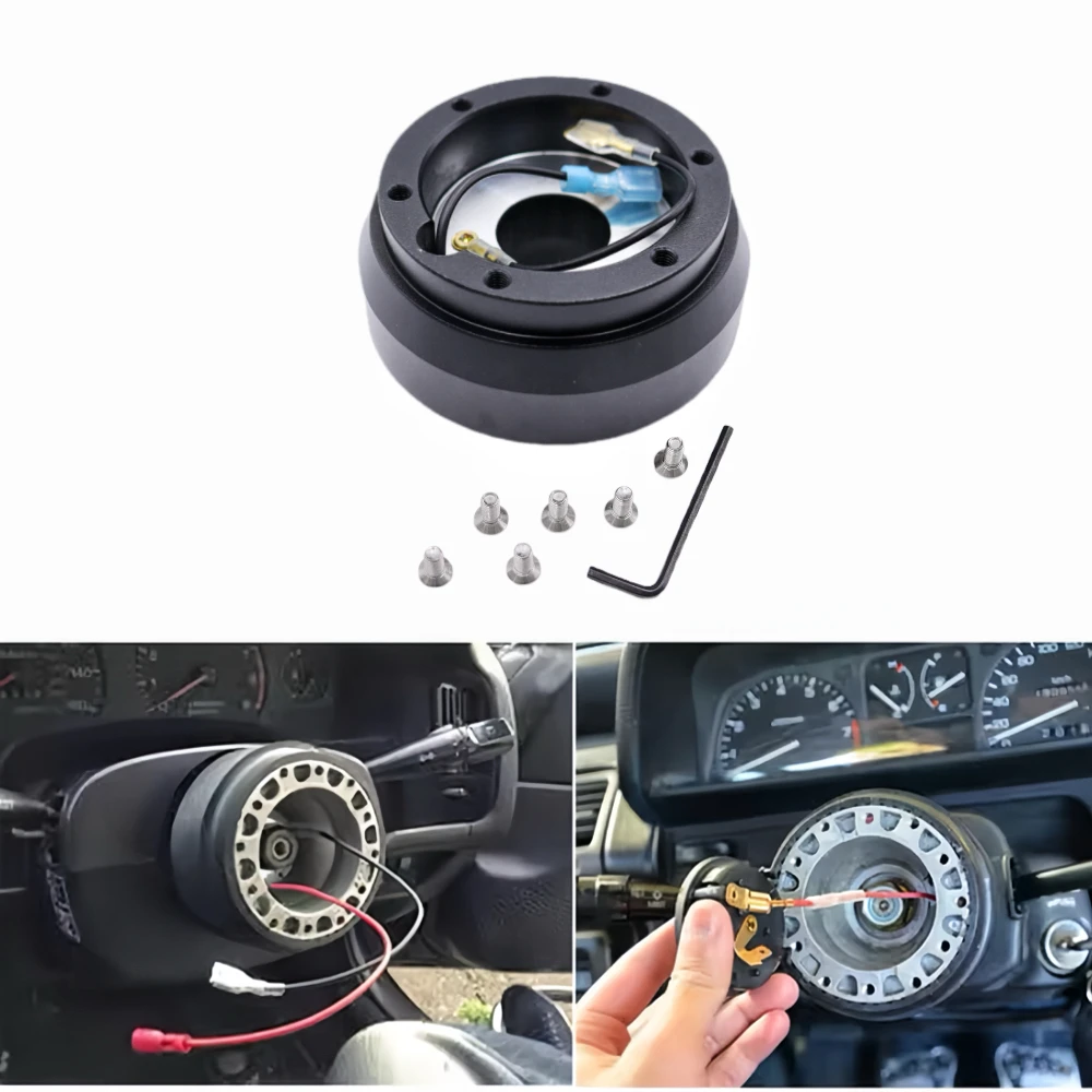 

Переходник с короткой ступицей на гоночном руле 181H, подходит для VW Golf/Jetta/Passat/Seat Ibiza/Volkswagen Corrado