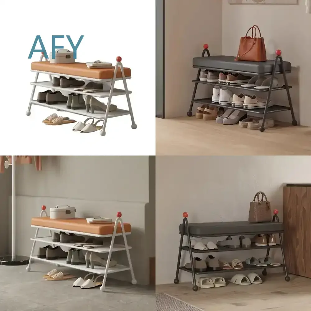 Korean Home Door Storage for Internet Celebrity Porch Long Integrated Door Organizer for Small Space Entryway Hallway Closet
