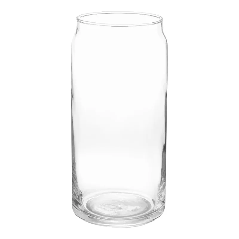 Mainstays-vaso transparente de 20 onzas, vaso para beber con forma de lata